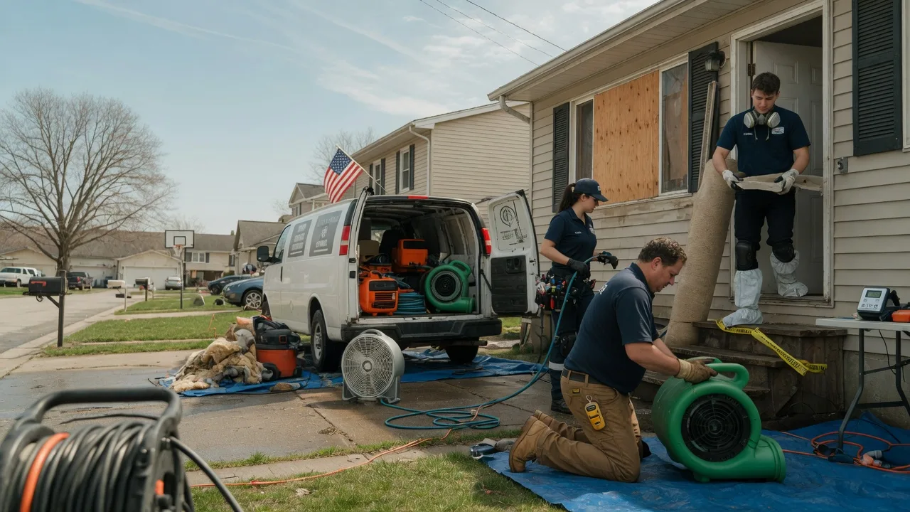 Water Damage Restoration in Gosport, IN near me